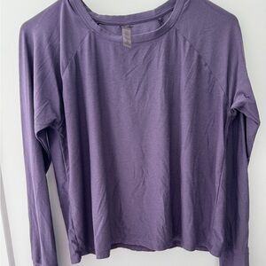 Beyond Yoga Purple Long Sleeve Top